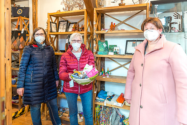 2021, Angelika Hanzlik, Birgit Köberle, Ein-Weltladen Limburg, KEB, Katholische Erwachsenen Bildung im Bistum Limburg, Susanne Winnekens-Udovic (alle KfD)